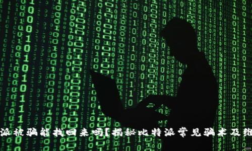 : 比特派被骗能找回来吗？揭秘比特派常见骗术及维权对策