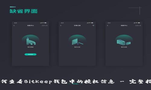 如何查看BitKeep钱包中的授权信息 - 完整指南