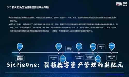 BitPieOne: 引领数字资产管理的新纪元