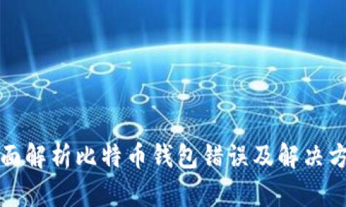 全面解析比特币钱包错误及解决方案